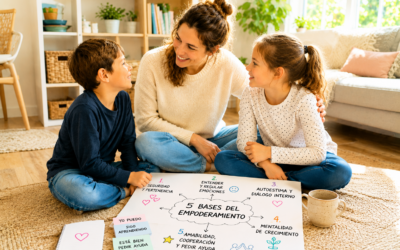 ¿Cómo empoderar de verdad a tus hijos? Las 5 bases que construyen su seguridad, autoestima y liderazgo