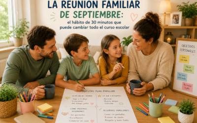La reunión familiar de septiembre: el hábito de 30 minutos que puede cambiar todo el curso escolar